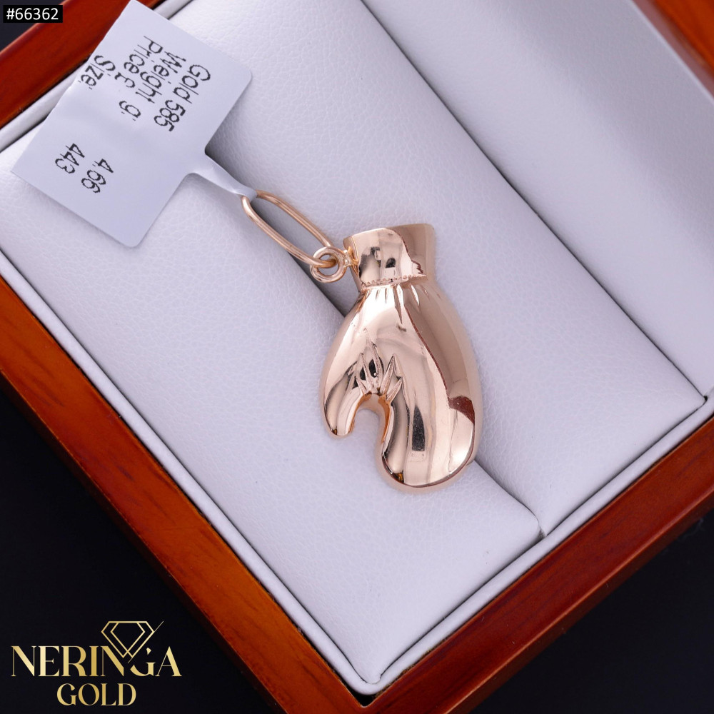 Rose gold pendant #66362