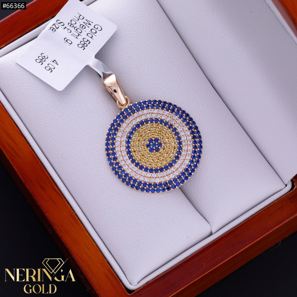 Rose gold pendant #66366