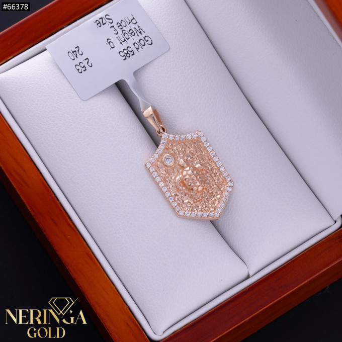 Rose gold pendant #66378 Rose gold pendant #66378