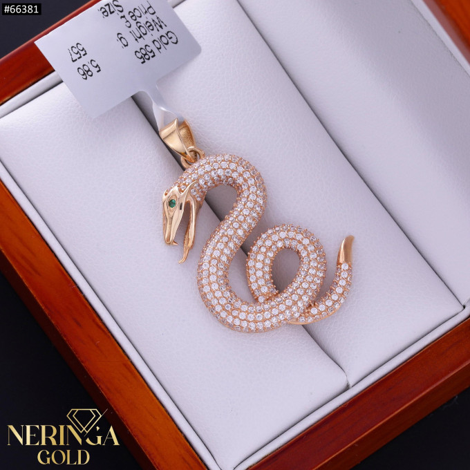 Rose gold pendant #66381 Rose gold pendant #66381
