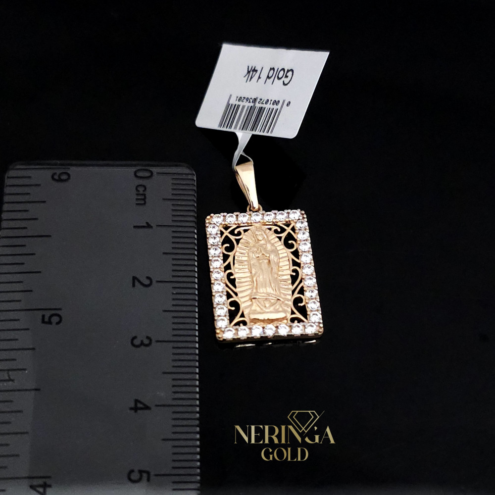Rose gold icon pendant #66439
