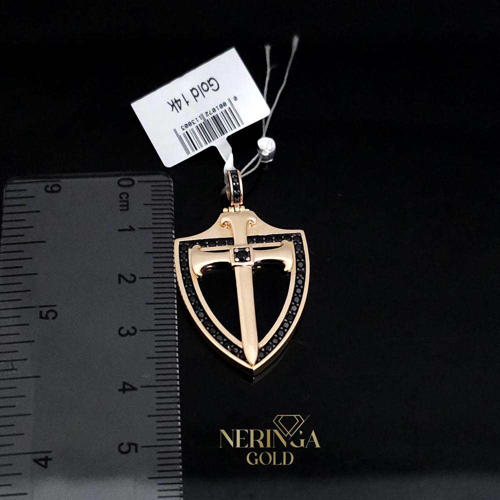 Rose gold pendant #66351