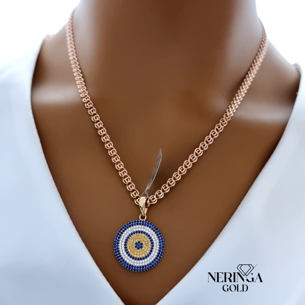 Rose gold pendant #66366