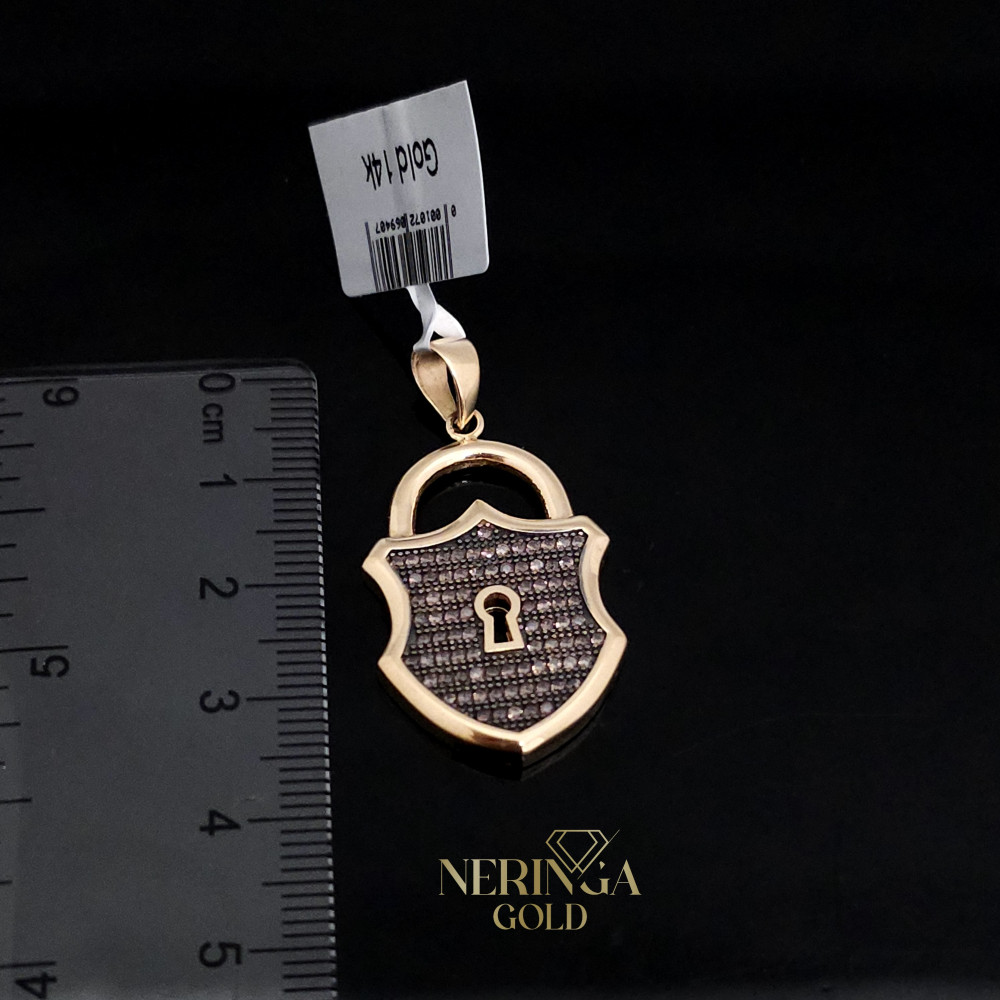 Rose gold pendant #66374