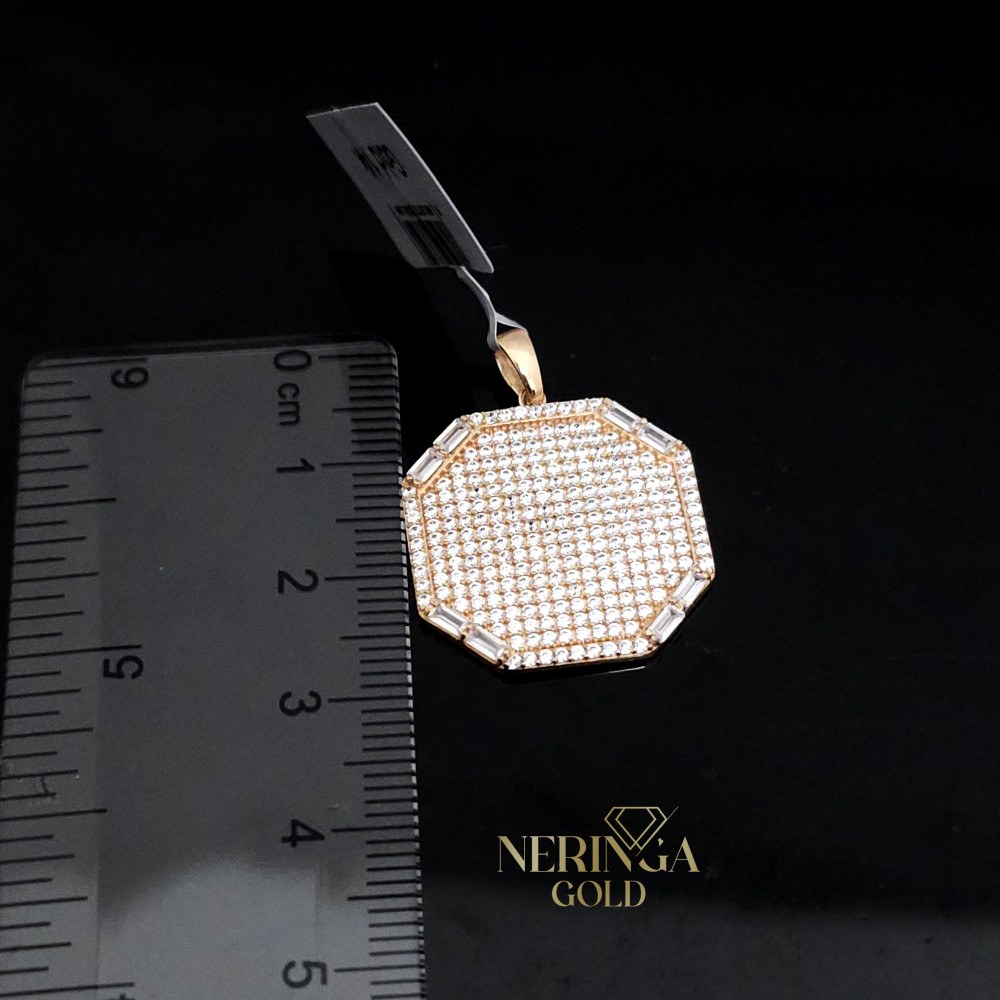 Rose gold pendant #66369