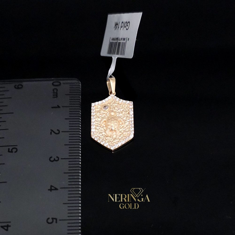 Rose gold pendant #66378