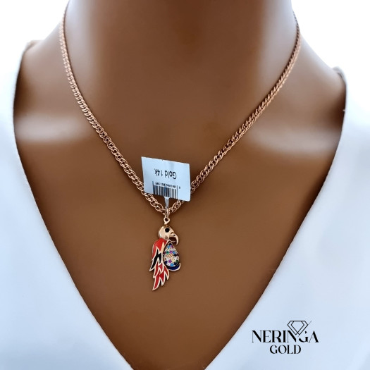 Rose gold pendant #66400