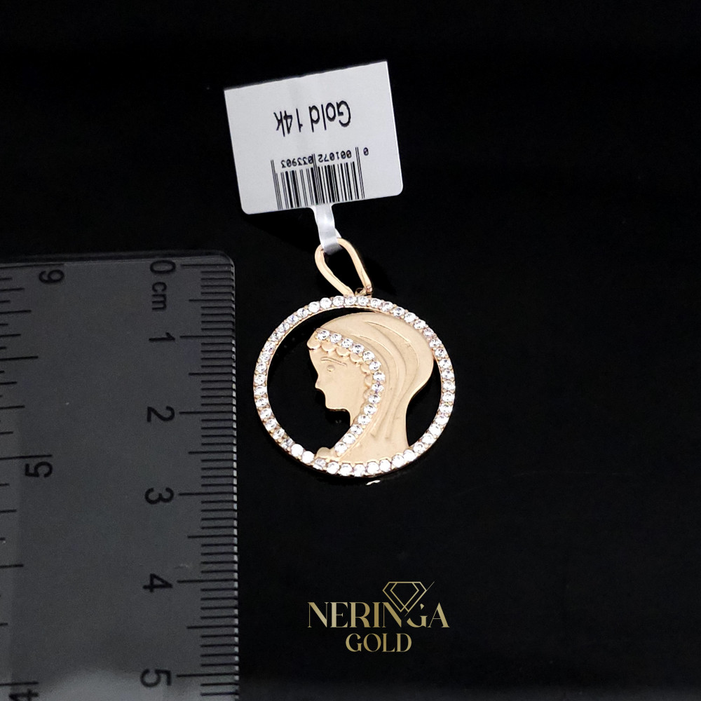 Rose gold pendant #66367