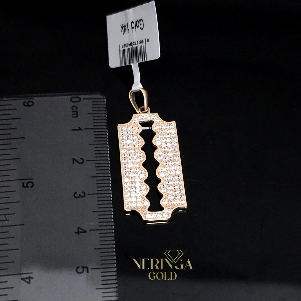 Rose gold pendant #66370