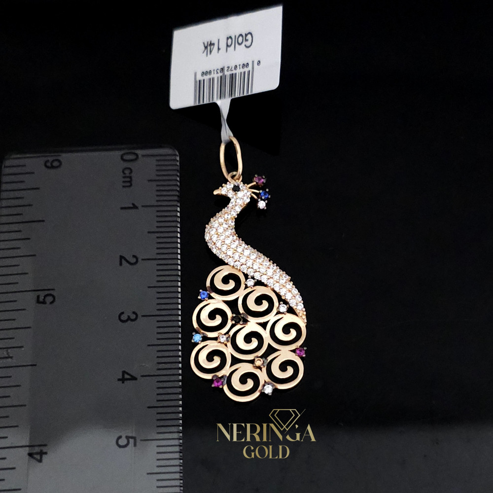 Rose gold pendant #66384