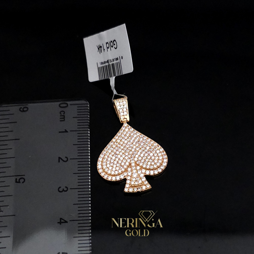 Rose gold pendant #66353