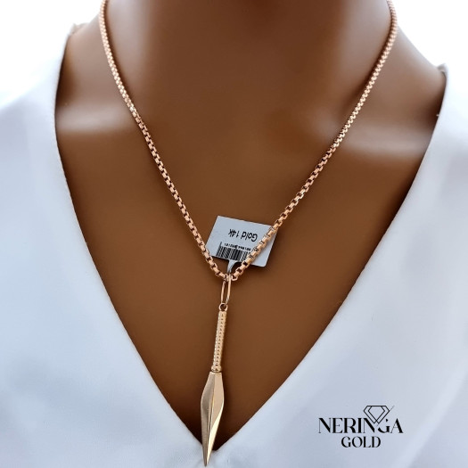 Rose gold pendant #66375