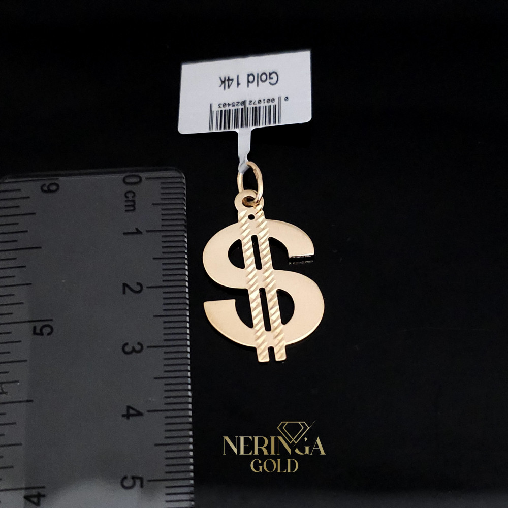 Rose gold pendant #66360