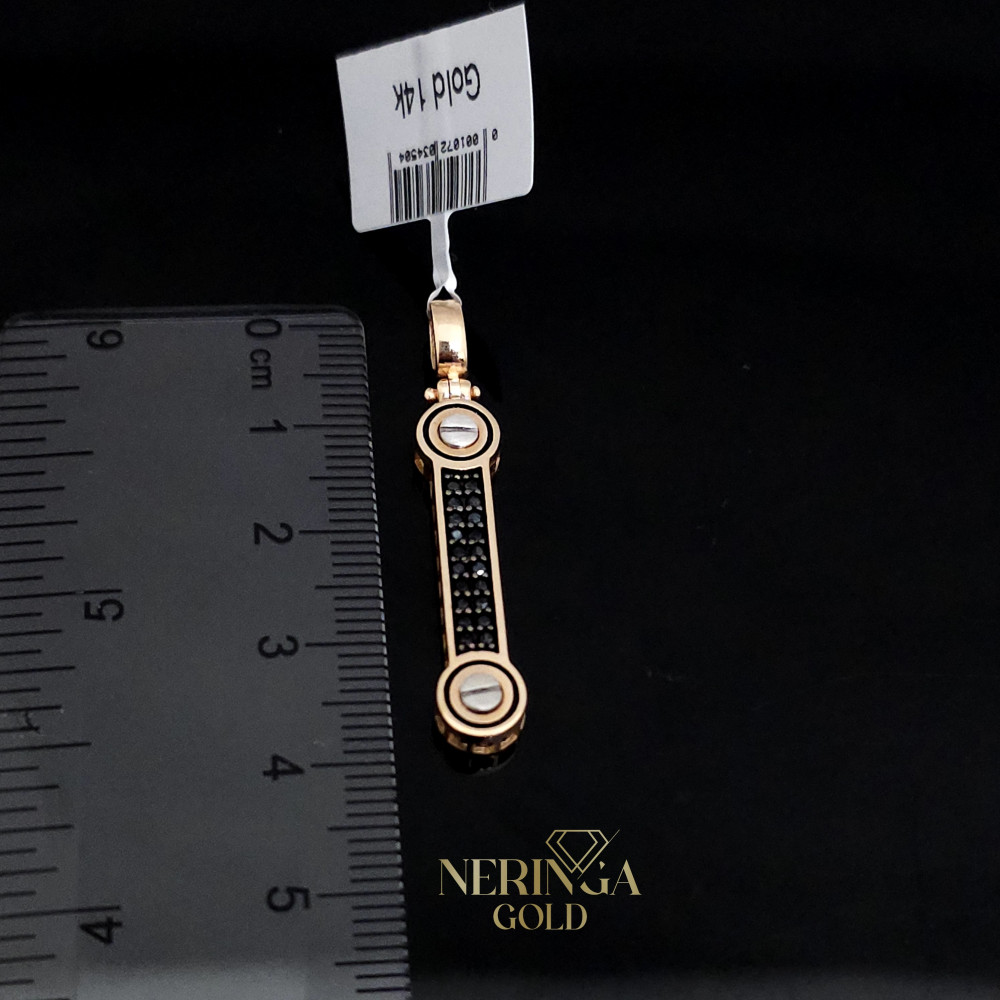Rose gold pendant #66376