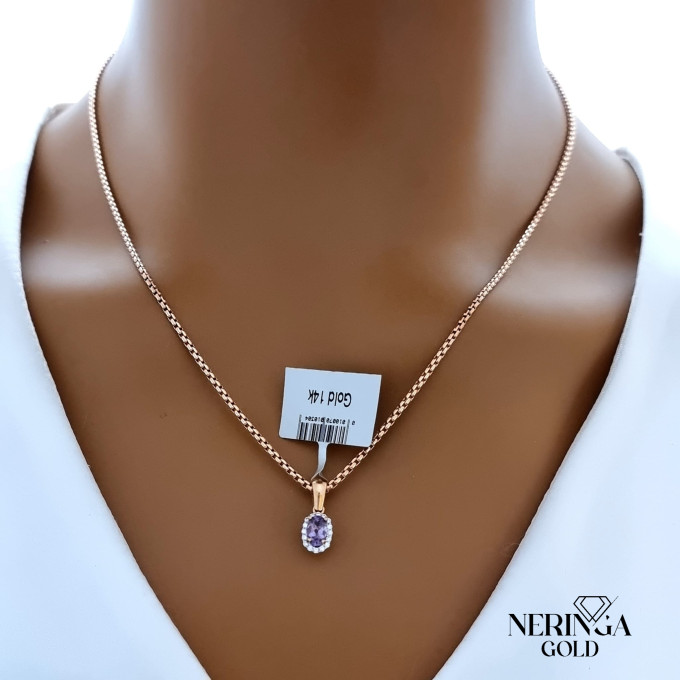 Rose gold pendant #66417 Rose gold pendant #66417
