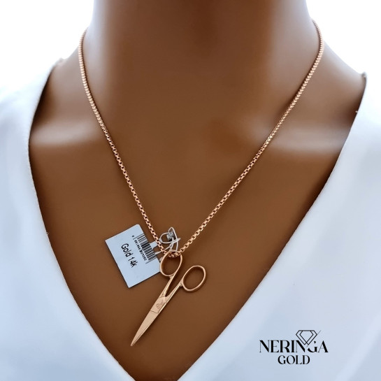 Rose gold pendant #66373