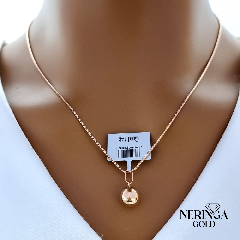 Rose gold pendant #66412