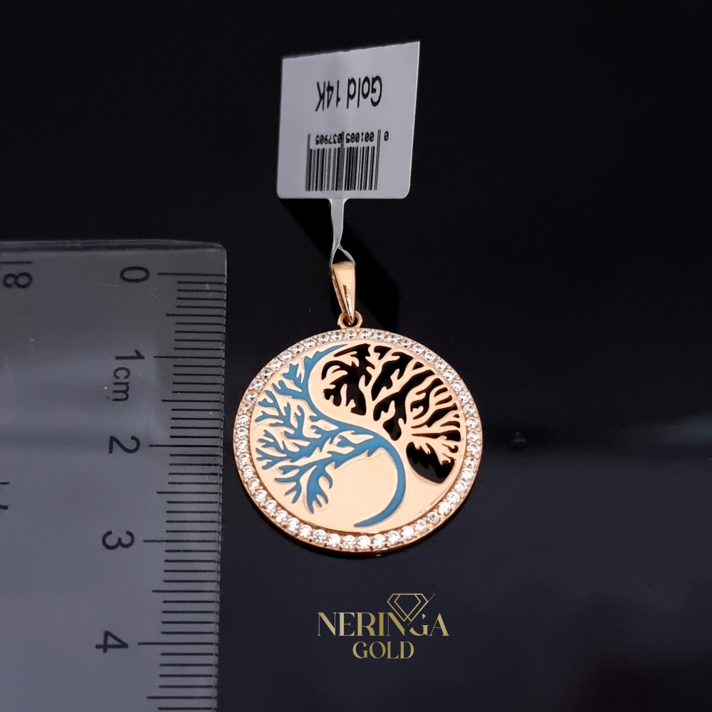 Rose gold pendant #66364