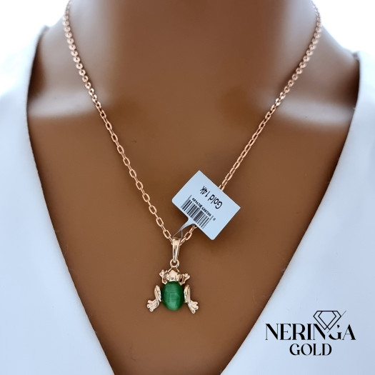 Rose gold pendant #66401