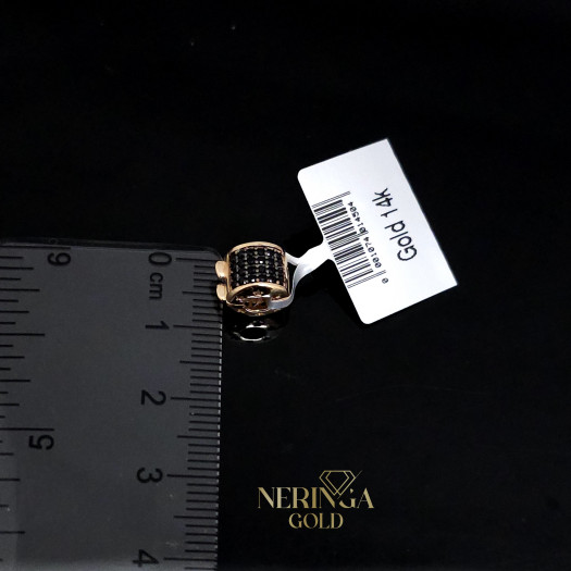 Rose gold charms beads #66522