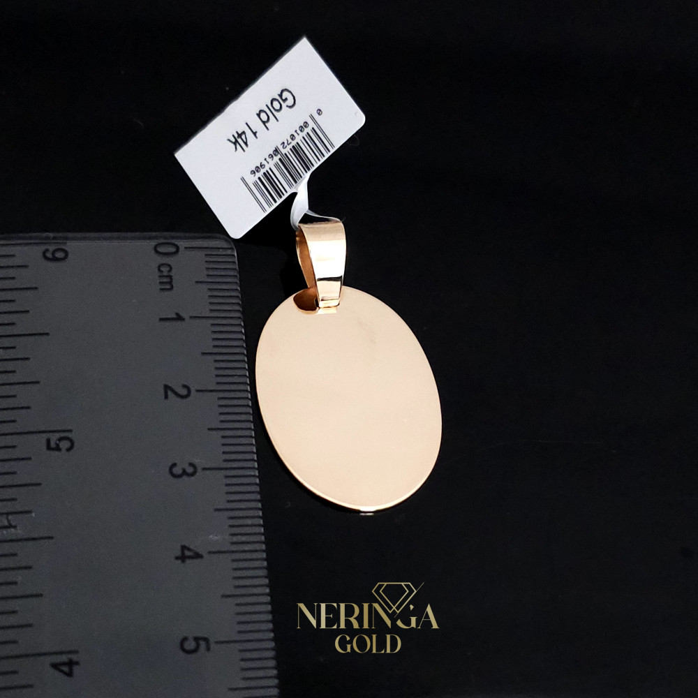 Rose gold plate pendant #66433
