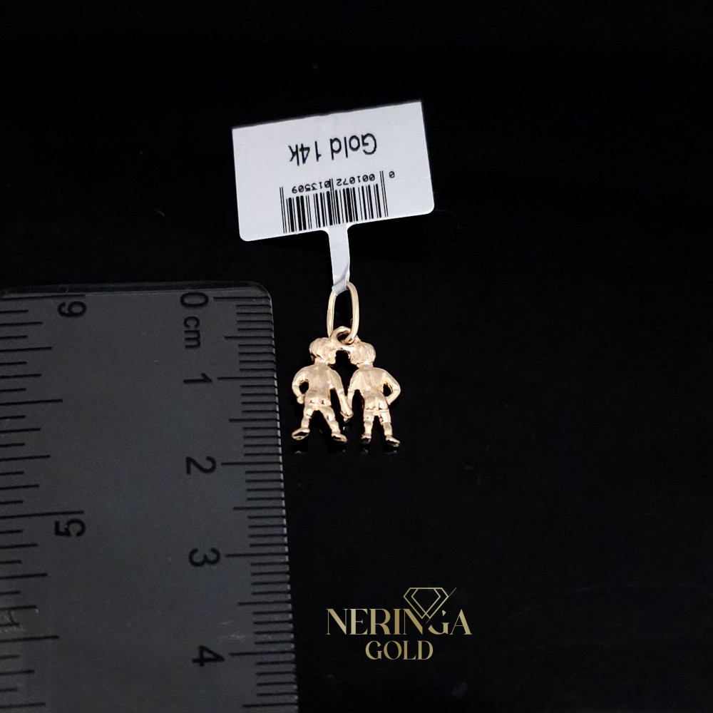 Rose gold zodiac sign pendant #66456