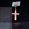 Rose gold cross pendant #67207