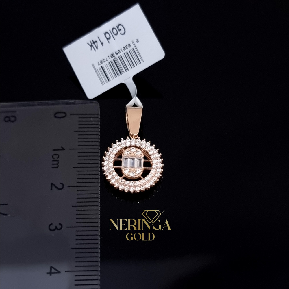 Rose gold pendant #67324