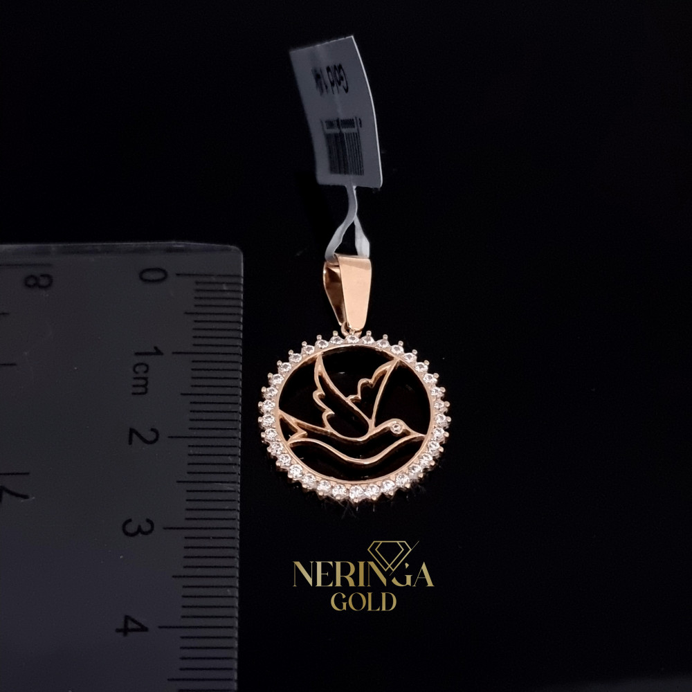 Rose gold pendant #67567