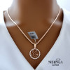 Rose gold pendant #67567