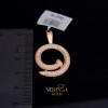 Rose gold pendant #67568
