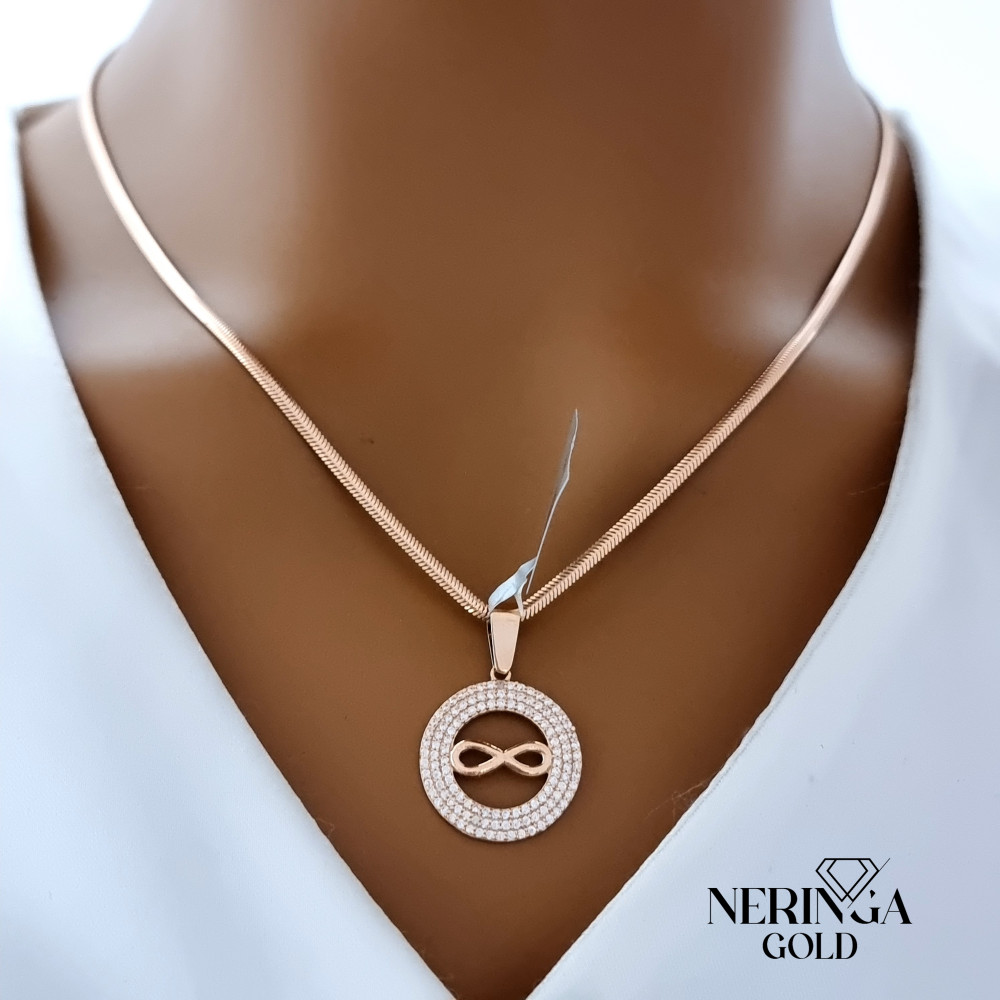 Rose gold pendant #67572