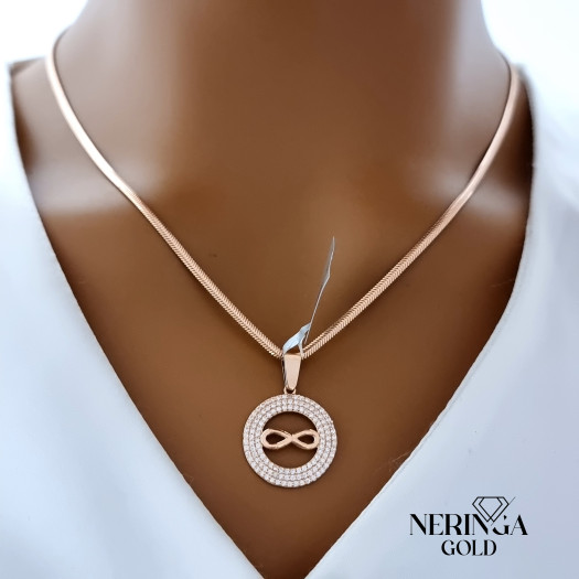 Rose gold pendant #67572