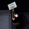 Rose gold clip and brooche #67706