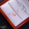 Rose gold clip and brooche #67705