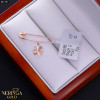 Rose gold clip and brooche #67707