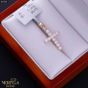 Rose gold cross pendant #67803