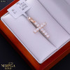 Rose gold cross pendant #67804