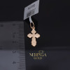 Rose gold cross pendant #67967