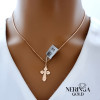 Rose gold cross pendant #67967