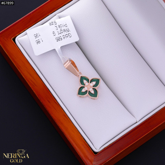 Rose gold pendant #67899