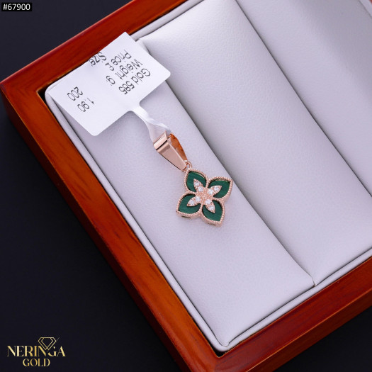 Rose gold pendant #67900