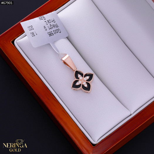 Rose gold pendant #67901