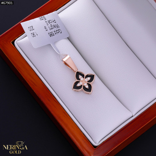 Rose gold pendant #67901