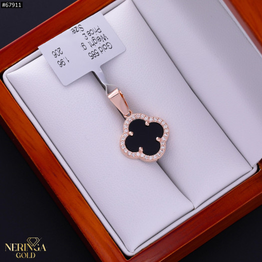 Rose gold pendant #67911
