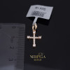 Rose gold cross pendant #68272