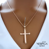 Rose gold cross pendant #68268