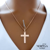 Rose gold cross pendant #68267