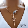 Rose gold pendant #68243