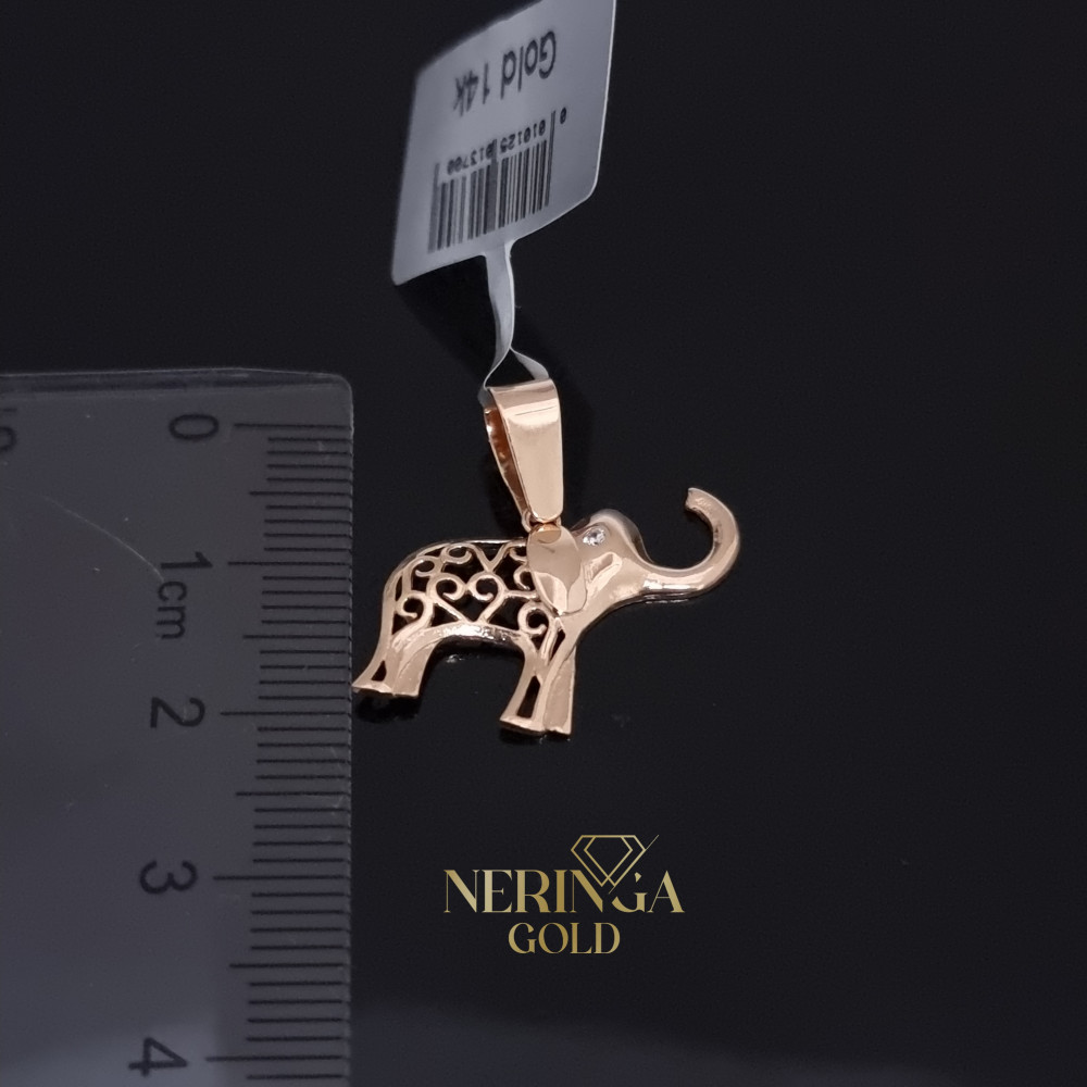 Rose gold pendant #68245